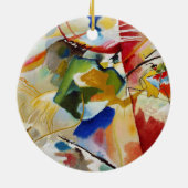 Malerei mit grüner Mitte von Wassily Kandinsky Keramik Ornament (Hinten)