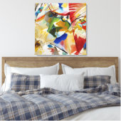 Malerei mit grüner Mitte von Wassily Kandinsky Leinwanddruck (Insitu (Schlafzimmer))