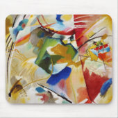 Malerei mit grüner Mitte von Wassily Kandinsky Mousepad (Vorne)
