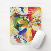 Malerei mit grüner Mitte von Wassily Kandinsky Mousepad (Mit Mouse)