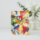 Malerei mit grüner Mitte von Wassily Kandinsky Postkarte (Stehend Vorderseite)