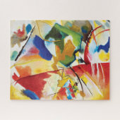 Malerei mit grüner Mitte von Wassily Kandinsky Puzzle (Horizontal)