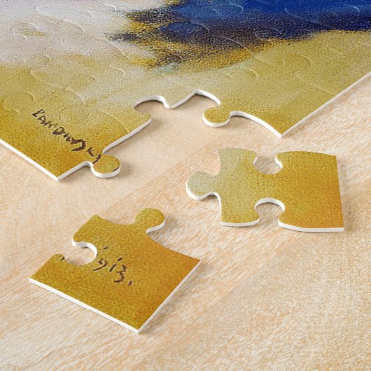 Malerei mit grüner Mitte von Wassily Kandinsky Puzzle (Seite)