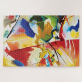 Malerei mit grüner Mitte von Wassily Kandinsky Puzzle (Horizontal)