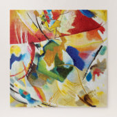 Malerei mit grüner Mitte von Wassily Kandinsky Puzzle (Vertikal)