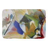 Malerei mit grüner Mitte - Wassily Kandinsky Badematte (Vorderseite)