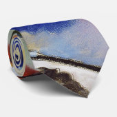 Malerei mit grüner Mitte - Wassily Kandinsky Krawatte (Gerollt)