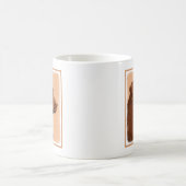 Malerei mit Labrador Retriever (Schokolade) - Hund Kaffeetasse (Mittel)
