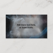 Malerei mit Rauche Visitenkarte (Rückseite)