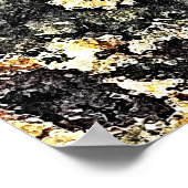Malerei mit Sonnenblumen Poster (Ecke)