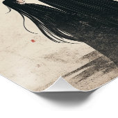 Malerei mit Tintenpatronen Poster (Ecke)