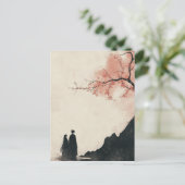 Malerei mit Tintenpatronen Postkarte (Stehend Vorderseite)