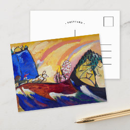Malerei mit Troika | Kandinsky Postkarte