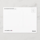 Malerei "Mitte des Jahrhunderts Moderne Abstrakte Postkarte (Rückseite)