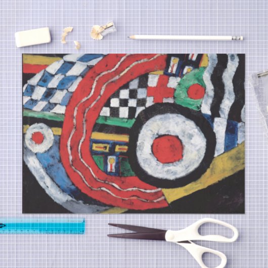 Malerei Nr. 46 von Marsden Hartley Seidenpapier (Handwerk)