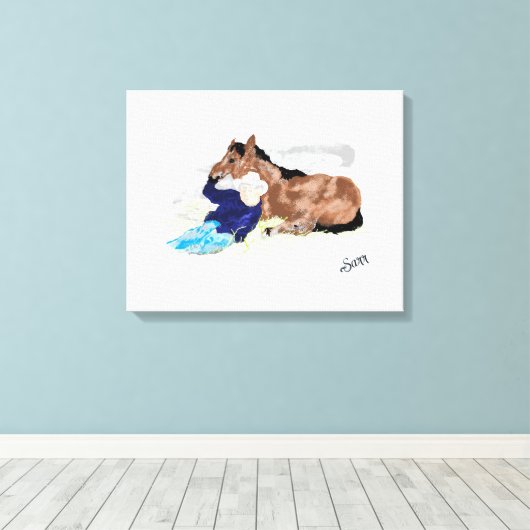 Malerei : Partner Leinwanddruck (Insitu (Holzboden))