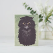 Malerei Persische Katze n° 2 Postkarte (Stehend Vorderseite)