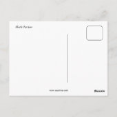 Malerei Persische Katze n° 2 Postkarte (Rückseite)