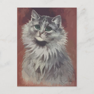 Malerei Persische Katze n° 5 Postkarte