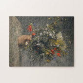 Malerei Pierres Auguste Renoir, Blumen in einem Puzzle (Horizontal)
