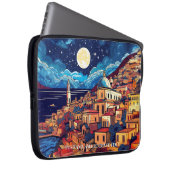 Malerei Positano Amalfi Küste Italien Kunst, Dicht Laptopschutzhülle (Vorne Rechts)