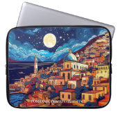 Malerei Positano Amalfi Küste Italien Kunst, Dicht Laptopschutzhülle (Vorderseite)