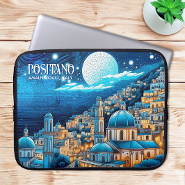 Malerei Positano Amalfi Küste Italien Kunst, Dicht Laptopschutzhülle