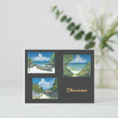 Malerei Postcard Okinawa Postkarte (Stehend Vorderseite)