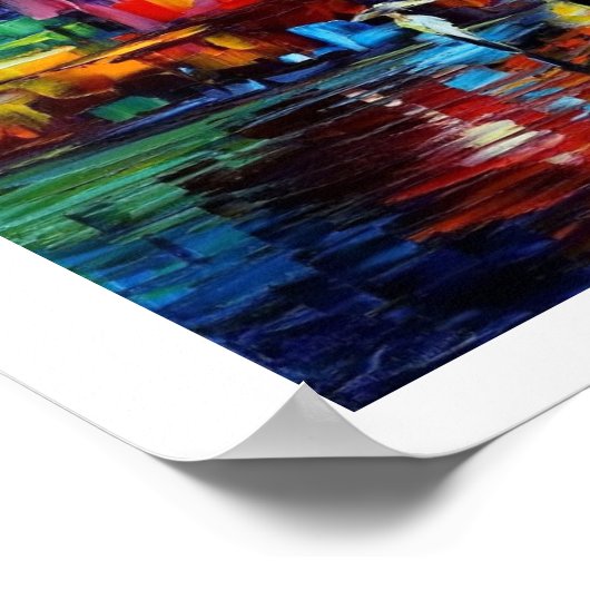 Malerei Poster (Ecke)