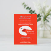 Malerei Postkarte (Stehend Vorderseite)