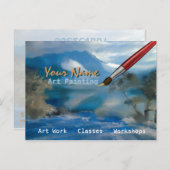 Malerei - Postkarte (Vorne/Hinten)