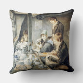 Malerei-Raum von Herrn Baxter, Nr. 1- Goldschmied Kissen (Rückseite)