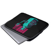 Malerei | Robot Spray Painting Grafi Bar Code Laptopschutzhülle (Vorne Knopf)
