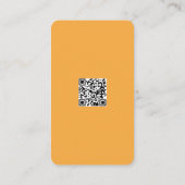 Malerei schwarz | Gold Visitenkarte (Rückseite)