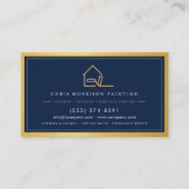 Malerei-Service-QR-Code-Home-Painter Visitenkarte (Vorderseite)