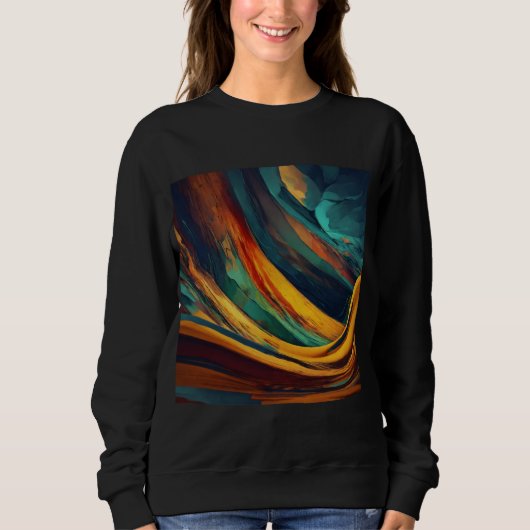Malerei Sweatshirt (Vorderseite)