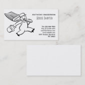 Malerei und Dekoration Visitenkarte (Vorne/Hinten)