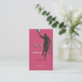 Malerei und Dekoration Visitenkarte (Stehend Vorderseite)