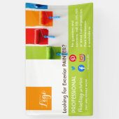 Malerei und Dekoration von handyman Flyer Banner (Vertikal)