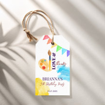 Malerei und Party Kunst Thema Party mit Monogramm