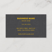 Malerei und Reinigungsservice Visitenkarte (Rückseite)