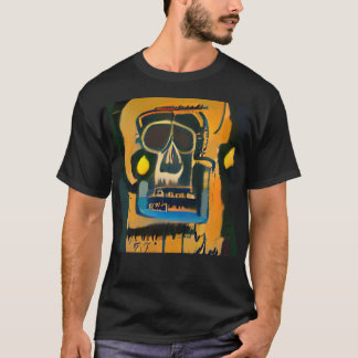 Malerei Urban Graffiti Street Art Skull T-Shirt