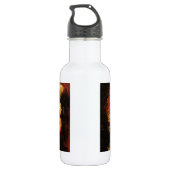 Malerei-Vasen-Blumen-Blüten Van Gogh Vintage Trinkflasche (Rückseite)