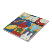 Malerei verschiedener Objekte von Chariklia Zarris Fliese (Seite)