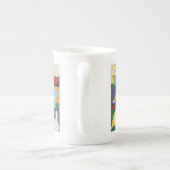 Malerei verschiedener Objekte von Chariklia Zarris Porzellantasse (Rückseite)