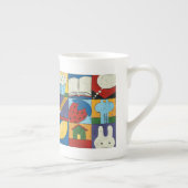 Malerei verschiedener Objekte von Chariklia Zarris Porzellantasse (Rechts)