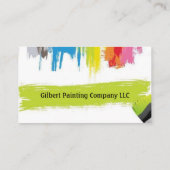 Malerei Visitenkarte (Rückseite)