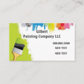 Malerei Visitenkarte (Vorderseite)