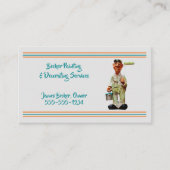 Malerei Visitenkarte (Vorderseite)