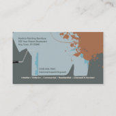 Malerei Visitenkarte (Rückseite)